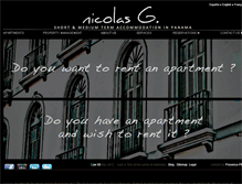 Tablet Screenshot of nicolasgpanama.com
